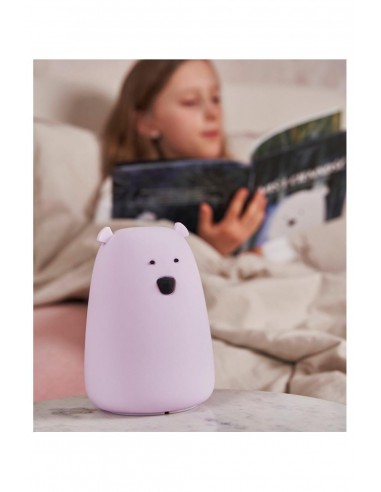 Λάμπα Σιλικόνης Bear Lamp Lavender - Rabbit &...