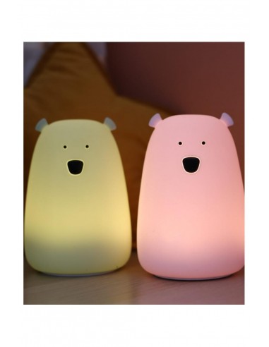 Λάμπα Σιλικόνης Bear Lamp Sage - Rabbit & Friends
