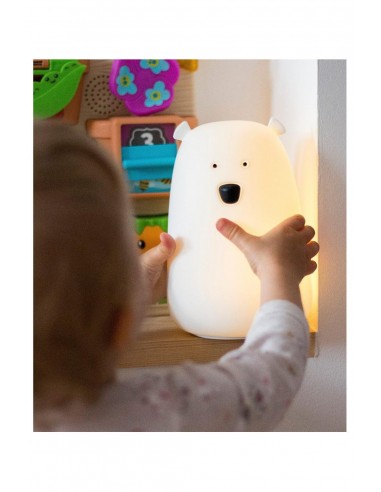 Λάμπα Σιλικόνης Bear Lamp White - Rabbit & Friends