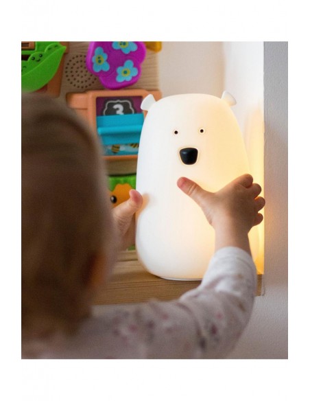 Λάμπα Σιλικόνης Big Bear με ηχείο & τηλεχειριστήριο - Rabbit & Friends