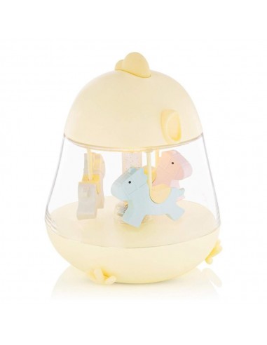 Φωτιστικό Μουσικό Καρουσέλ Yellow - Rabbit &...