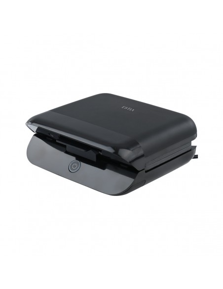 Τοστιέρα Black & Inox 2 Θέσεων 800W Με Αποσπώμενες Αντικολλητικές Πλάκες εstia