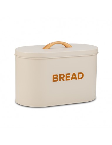 Ψωμιέρα μεταλλική ivory 34cm NAVA