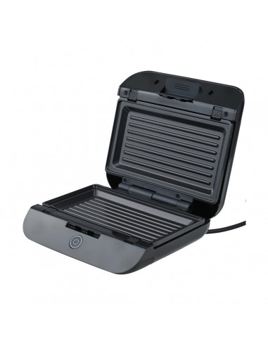 Τοστιέρα Black & Inox 2 Θέσεων 800W Με...
