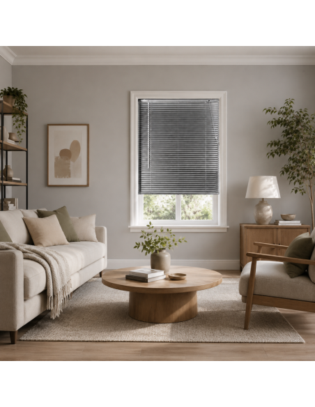 Μεταλλικό Στόρι αλουμινίου 25mm 80x140cm Γκρί MRShome