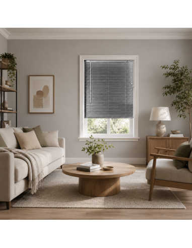 Μεταλλικό Στόρι αλουμινίου 25mm 140x140cm Γκρί...