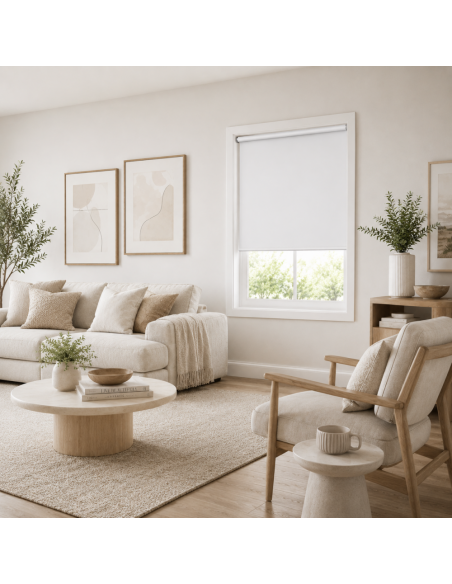 Ρόλερ Μερικής Σκίασης 120x230cm Λεύκο MRShome