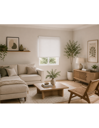 Ρόλερ Μερικής Σκίασης 140x230cm Λεύκο MRShome