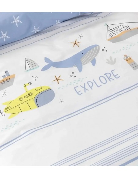 Σεντόνια Μονά (σετ) Sea Adventure Nima Home