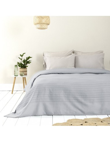 Κουβέρτα Πικέ Μονή 160x240 Dune Grey Nima