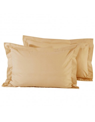 Σετ Μαξιλαροθήκες Mcdecor Rainbow Beige 50x70+4...