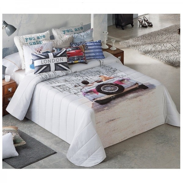 Παπλωματοθήκη Μονή (σετ) Emileon Textile Alvin