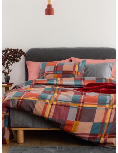 Σετ Μονά Σεντόνια Flannel Beauty 170x265 FB0251...