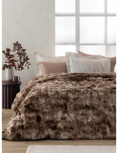 Κουβερτοπάπλωμα Υπέρδιπλο 220x240 MINA BEIGE...