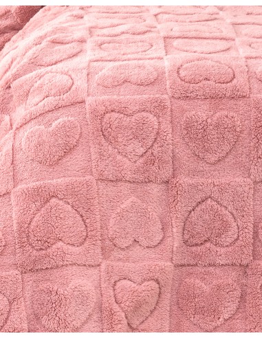 Κουβέρτα Μονή Fleece Amoria Pink Nima Home
