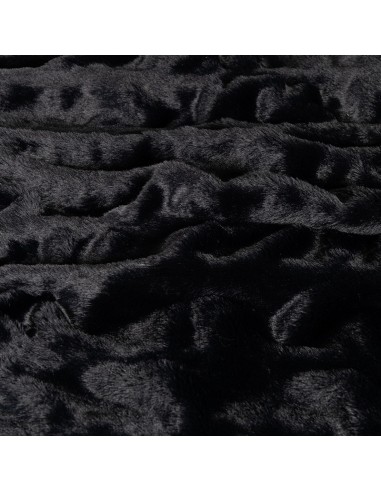 Κουβέρτα Υπέρδιπλη Γούνινη Mossy Black Nima Home