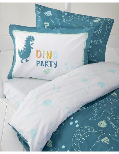 Σετ Παπλωματοθήκη Μονή - Dino Party NIMA Kids