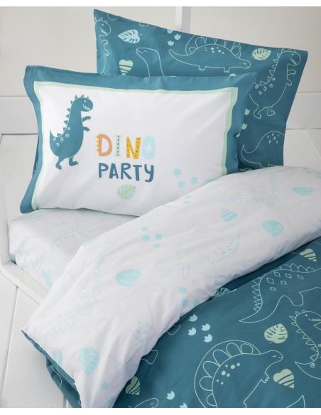 Σετ Παπλωματοθήκη Μονή - Dino Party NIMA Kids