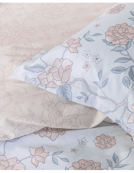 Σετ Σεντόνια Μονά με Λάστιχο - Floral Dream Nima Home