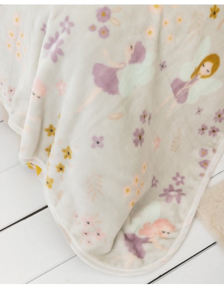 Κουβέρτα Βελουτέ Μονή 160x220 - Fairielle NIMA Kids