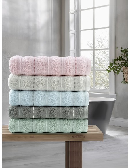 Σετ Πετσέτες (30x50 + 50x90 + 70x140) - Aura Mint Nima Home