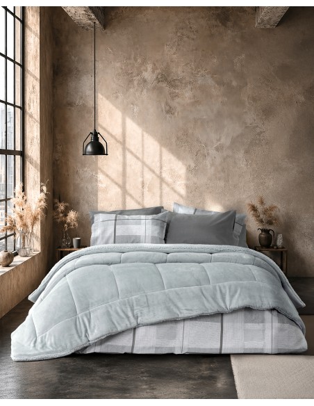 Κουβέρτα/Πάπλωμα Υπέρδιπλο 220x240 - Cira Light Gray Nima Home Nima Home