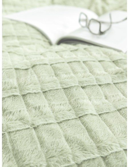 Κουβέρτα/Πάπλωμα Μονό 160x220 - Weave Mint Nima Home