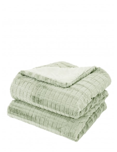 Κουβέρτα/Πάπλωμα Μονό 160x220 - Weave Mint Nima Home