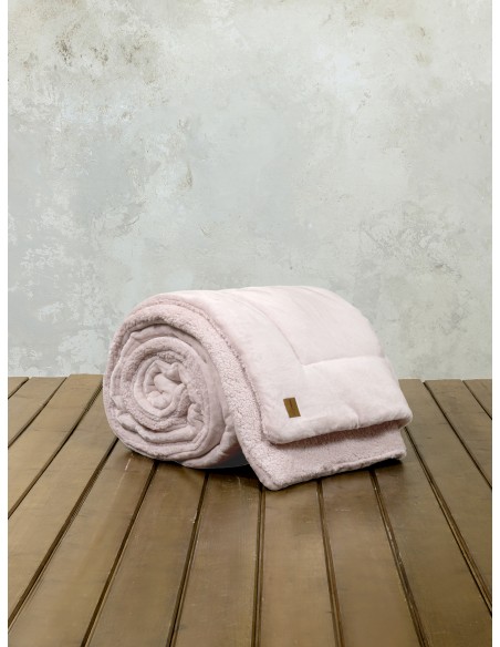 Κουβέρτα/Πάπλωμα Υπέρδιπλο 220x240 - Cira Nude Pink Nima Home Nima Home