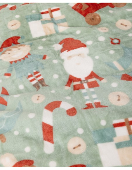 Κουβέρτα Βελουτέ Ημίδιπλη 180x220 - Santa Snug NIMA Kids
