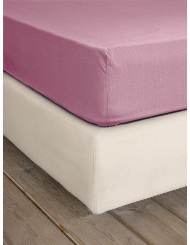 Σεντόνι Διπλό με Λάστιχο Unicolors - Apple Pink...