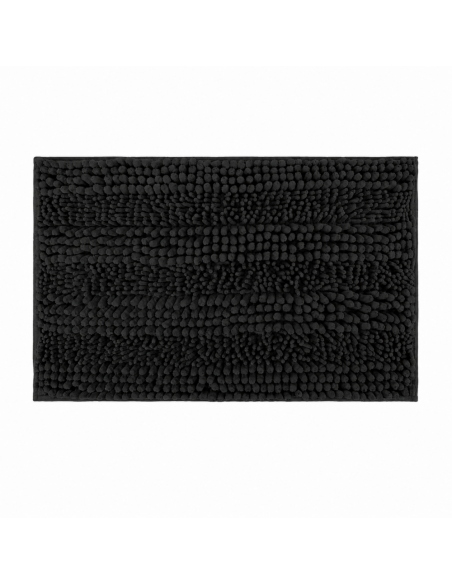 Πατάκι Μπάνιου Chenille (45Χ70) Μαύρο MRShome