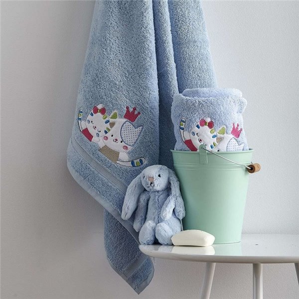 Πετσέτες (σετ) Sb Home Gattino Blue