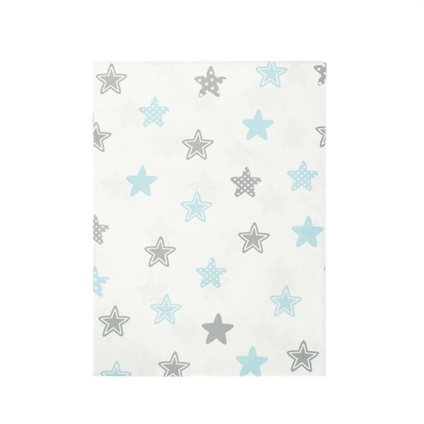 Σεντόνια Κούνιας (σετ) Dimcol 104 Sky Blue 2