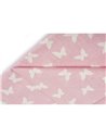 Σεντόνια Κούνιας (σετ) Dimcol Butterfly 50 Pink
