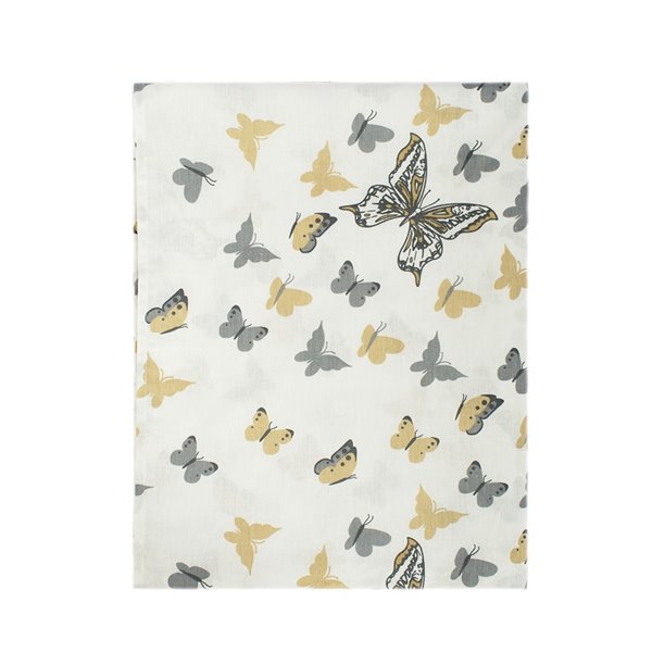 Σεντόνια Κούνιας (σετ) Dimcol Butterfly 55 Beige 2