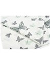Σεντόνια Κούνιας (σετ) Dimcol Butterfly 57 Green