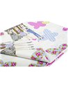 Σεντόνια Κούνιας (σετ) Dimcol Girls 59 Lilac
