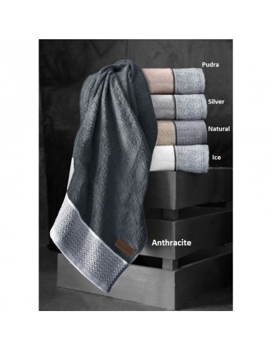 Πετσέτα Προσώπου Guy Laroche Linos Anthracite