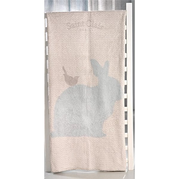 Κουβέρτα Ultra Soft Κούνιας Saint Clair Lapin Blue