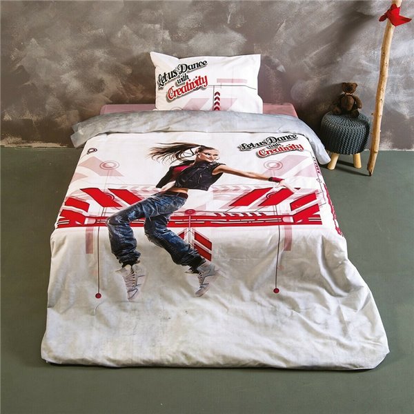 Παπλωματοθήκη Μονή (σετ) Sb Home Hip Hop