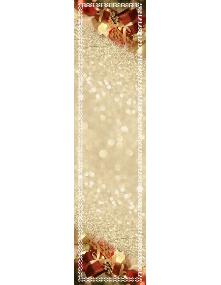 Χριστουγεννιάτικο Runner Laser Cut 40x160 Saint Clair 2038