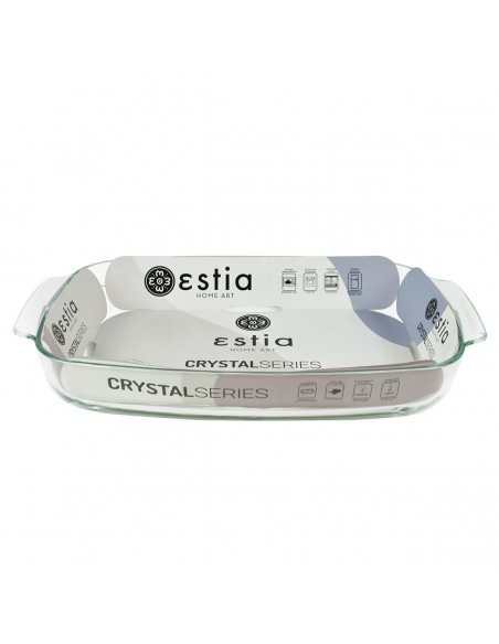Ταψί Crystal Γυάλινο Πυρίμαχο 44x28x6 εstia 01-10621
