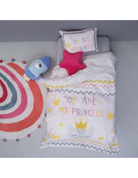 Σεντόνια Κούνιας 120x160 (σετ) Palamaiki Happy Baby HB0585