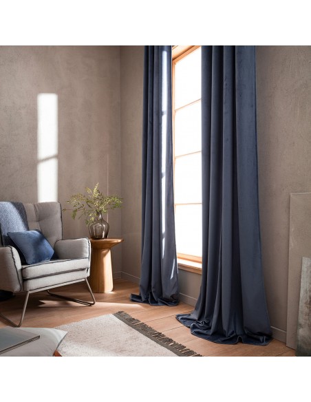 Κουρτίνα Με Τρουκς 140Χ280 Gofis Home  Winter Night Sky Blue 711/01