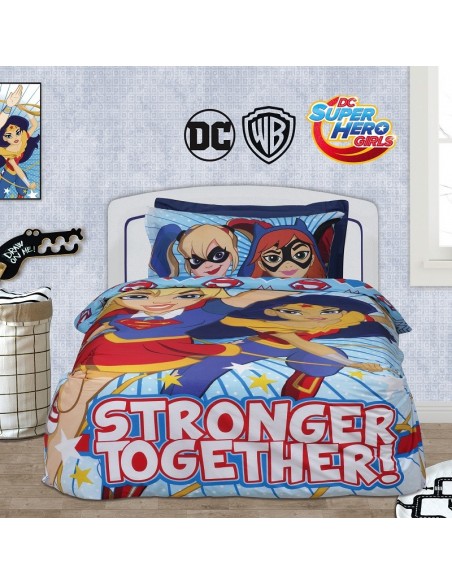 Σεντόνια Μονά (σετ) Das Home 5005 Super Hero Girls