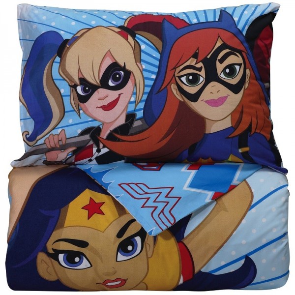 Παπλωματοθήκη Μονή (σετ) Das Home 5005 Super Hero Girls 2