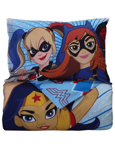 Παπλωματοθήκη Μονή (σετ) Das Home 5005 Super Hero Girls