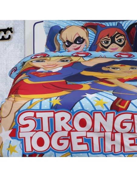 Παπλωματοθήκη Μονή (σετ) Das Home 5005 Super Hero Girls