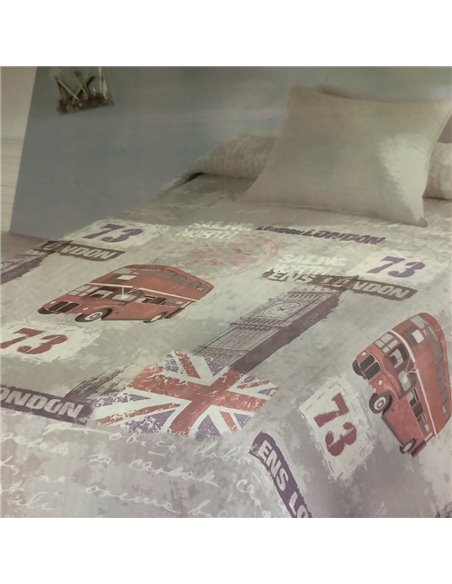 Κουβερλί Υπέρδιπλο 230x260 (σετ) Emileon Big Ben